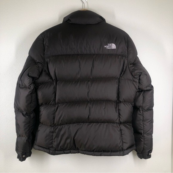 The North Face 700 Fill Nuptse Down Puffer Jacket Chocolate Brown Medium - Picture 9 of 13